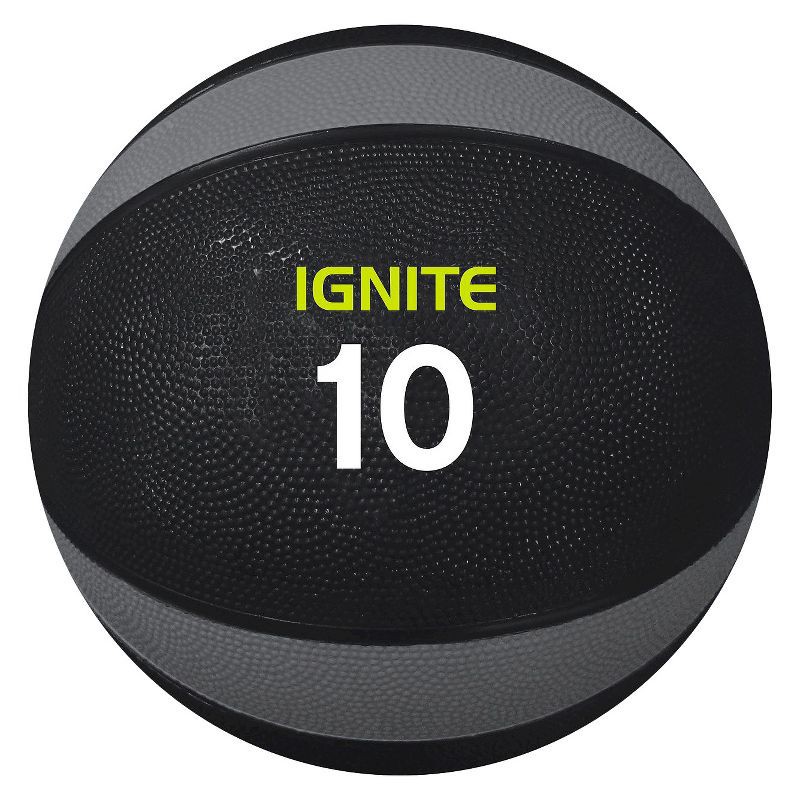 slide 1 of 3, Ignite by SPRI Medicine Ball - 10 lbs, 10 lb