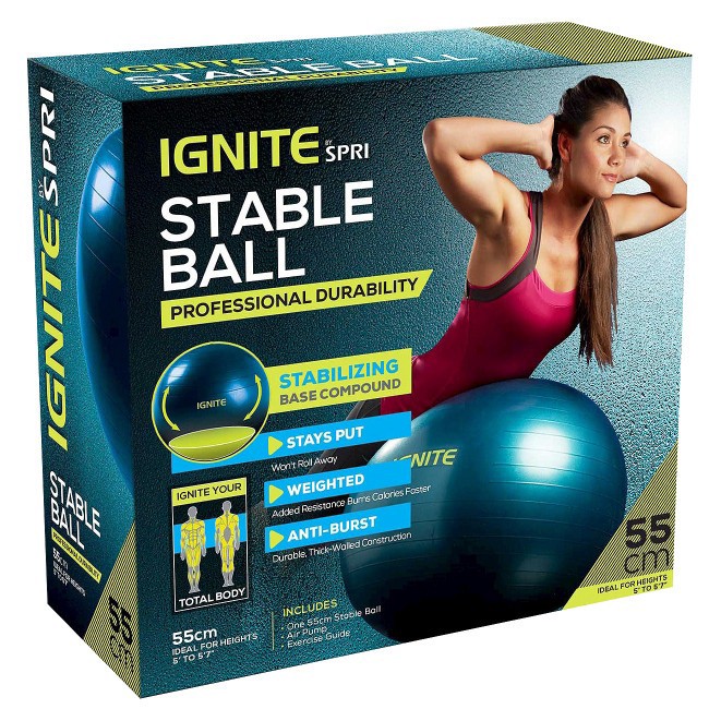 slide 2 of 3, Ignite by SPRI Stable Ball Kit, 1 ct