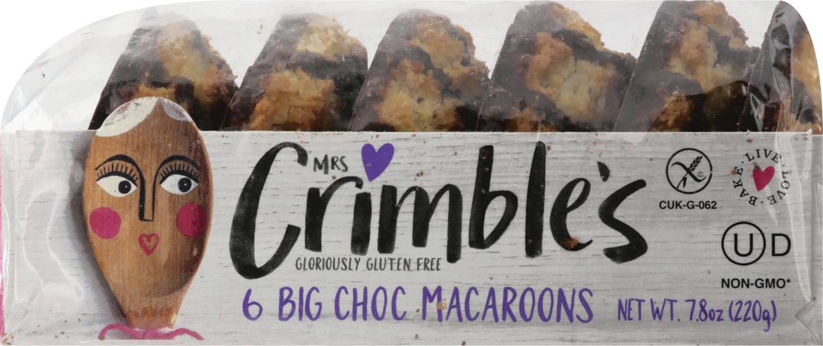 slide 3 of 9, Mrs. Crimble's Big Choc Macaroons 6 ea, 6 ct