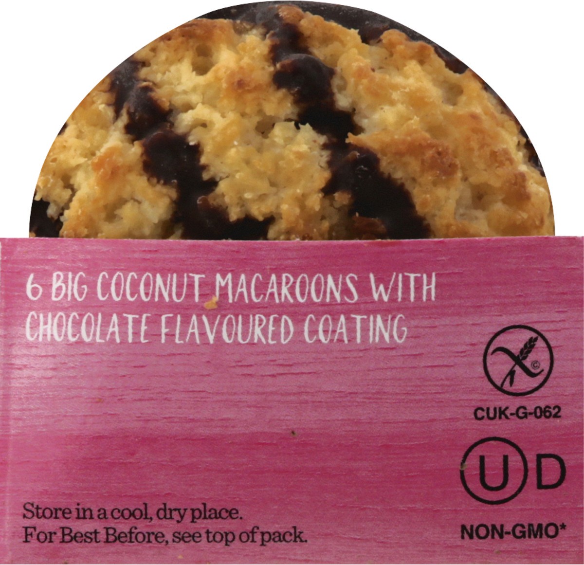 slide 6 of 9, Mrs. Crimble's Big Choc Macaroons 6 ea, 6 ct