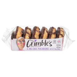 Mrs. Crimble's Big Choc Macaroons - 6 ct