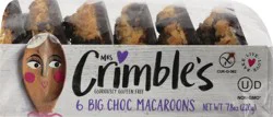Mrs. Crimble's Big Choc Macaroons - 6 ct