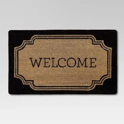 1'6"x2'6" Welcome Coir Doormat - Threshold™