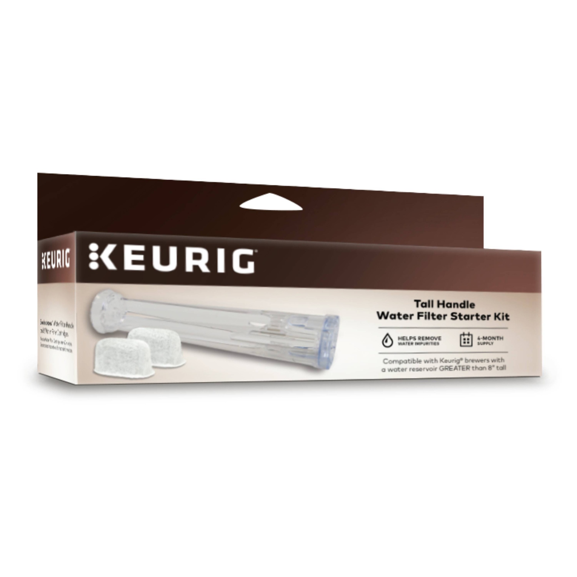 slide 1 of 5, Keurig Tall Handle Water Filter Starter Kit, 1 ct