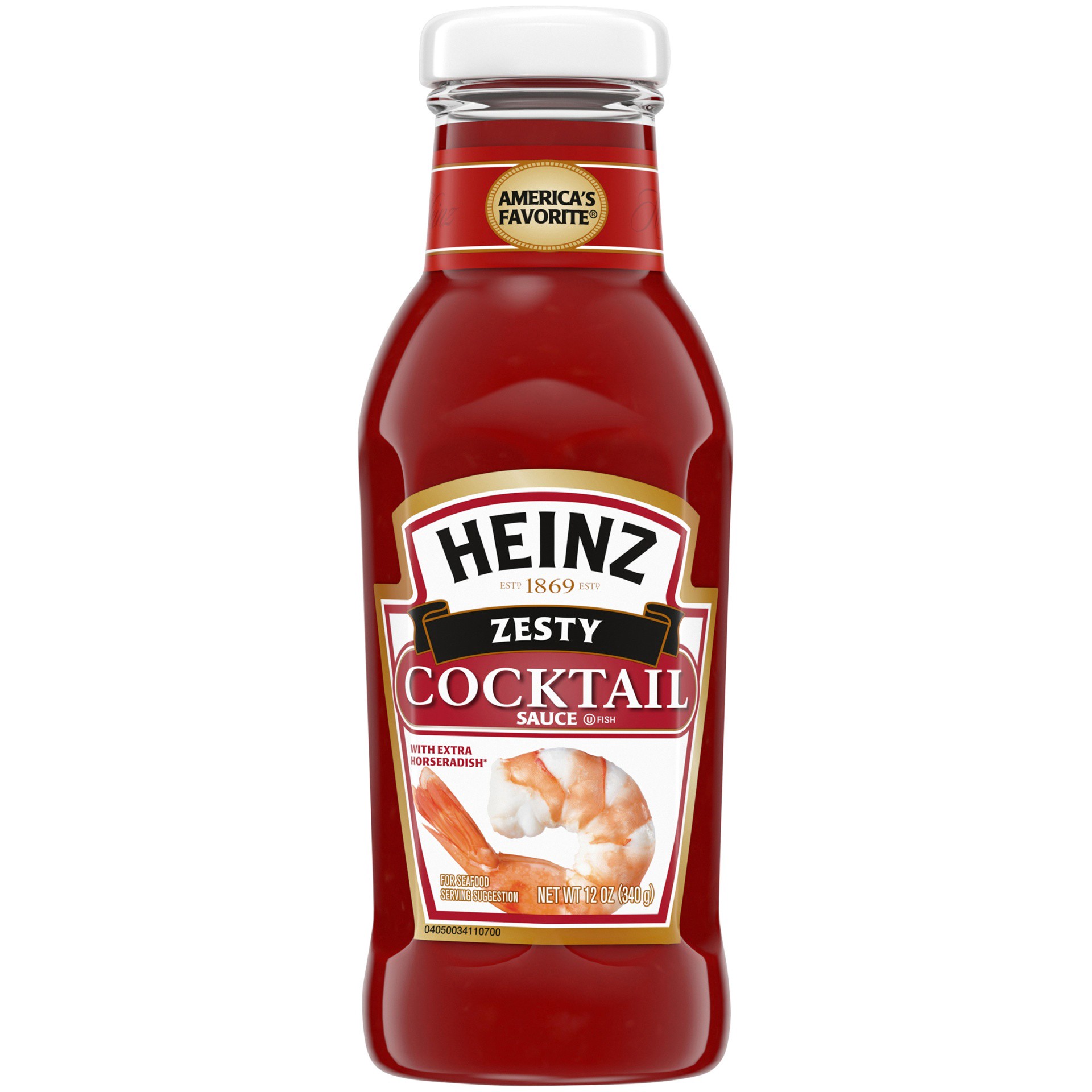 slide 1 of 6, Heinz Zesty Cocktail Sauce 12 oz. Bottle, 12 oz