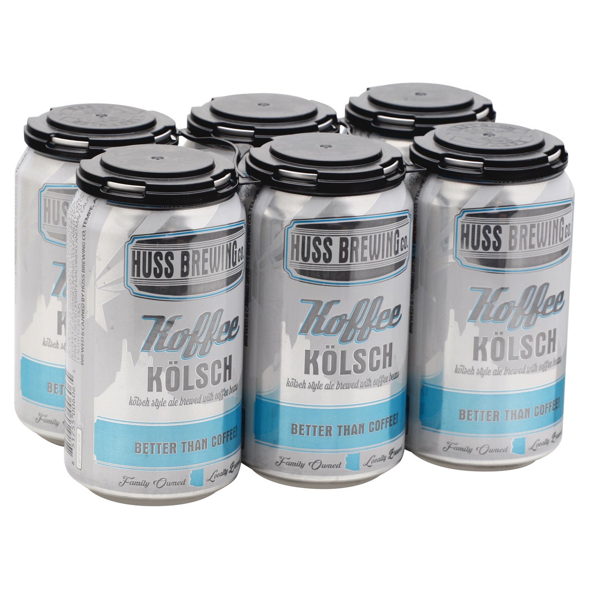 slide 6 of 8, Huss Brewing Co. Koffee Kolsh Blonde Coffee Ale 6 ea-12 fl oz Cans, 6 ct; 12 fl oz