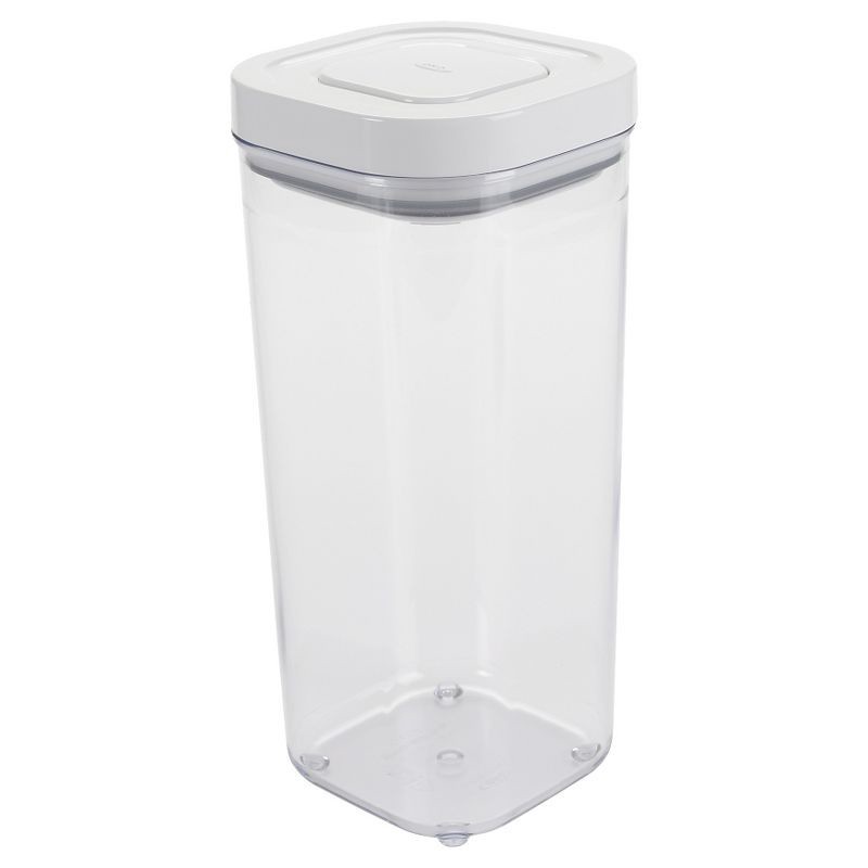 slide 1 of 1, OXO POP 1.7qt Small Square Airtight Food Storage Container, 1.7 qt