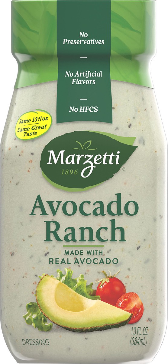 slide 2 of 9, Marzetti Classic Avocado Ranch Dressing, 13 oz, 13 oz