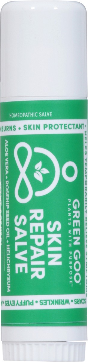 slide 8 of 10, Green Goo Aloe Vera + Rosehip Seed Oil + Helichrysum Skin Repair Salve 0.6 oz, 0.6 oz