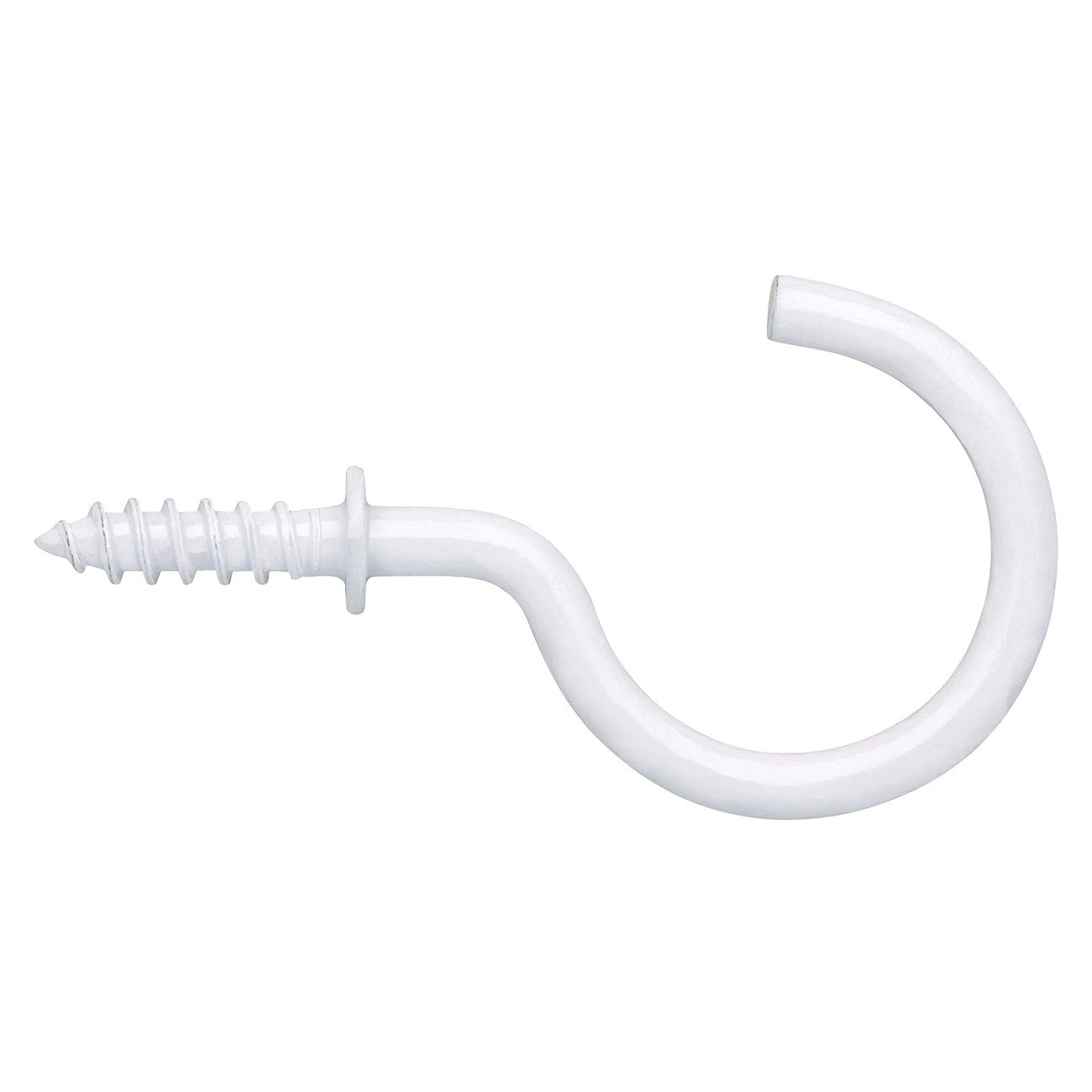 slide 1 of 3, Liberty Arrow 18pk 1-1/4" Cup Hooks White, 18 ct