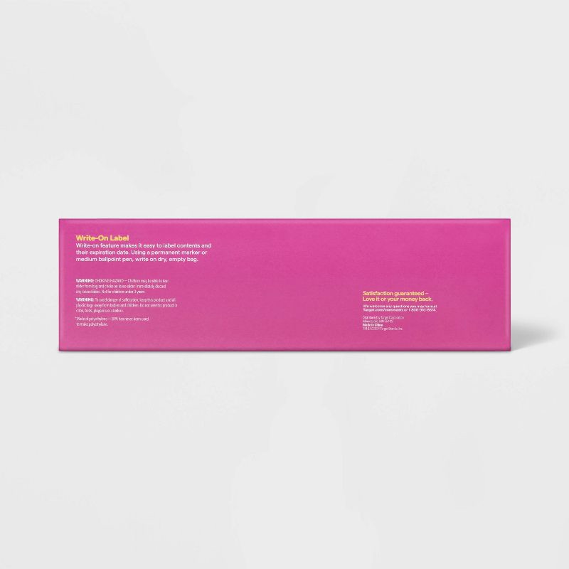 slide 3 of 4, Gallon Slider Storage Bags - 68ct - up&up™, 68 ct