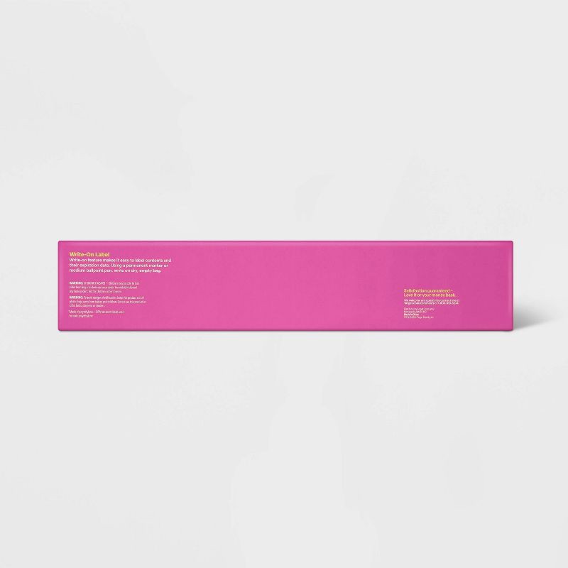 slide 3 of 4, Jumbo Slider Storage Bag - 15ct - up&up™, 15 ct