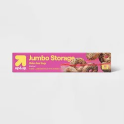 Jumbo Slider Storage Bag - 15ct - up&up™
