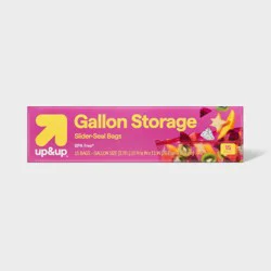 Gallon Slider Storage Bags - 15ct - up&up™