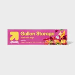 Gallon Slider Storage Bags - 15ct - up&up™