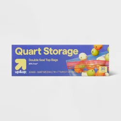 Quart Storage Bags - 30ct - up&up™