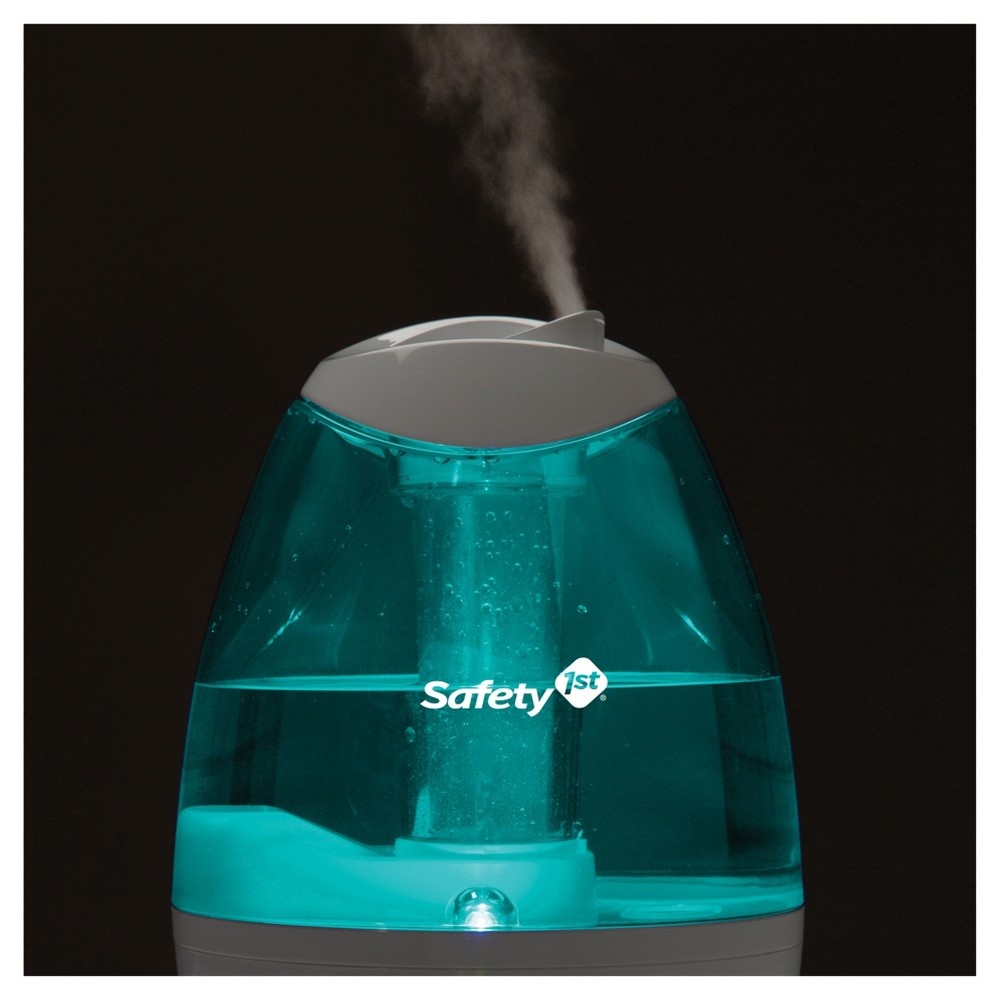 slide 3 of 3, Safety 1st Soothing Glow Cool Mist Humidifier - Seafoam, 1 ct