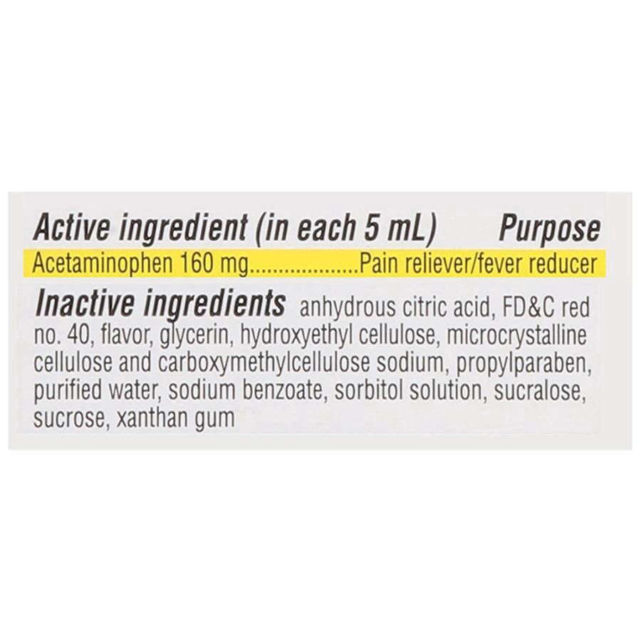 slide 3 of 3, Walgreens Children's Pain & Fever Liquid Cherry, 4 fl oz