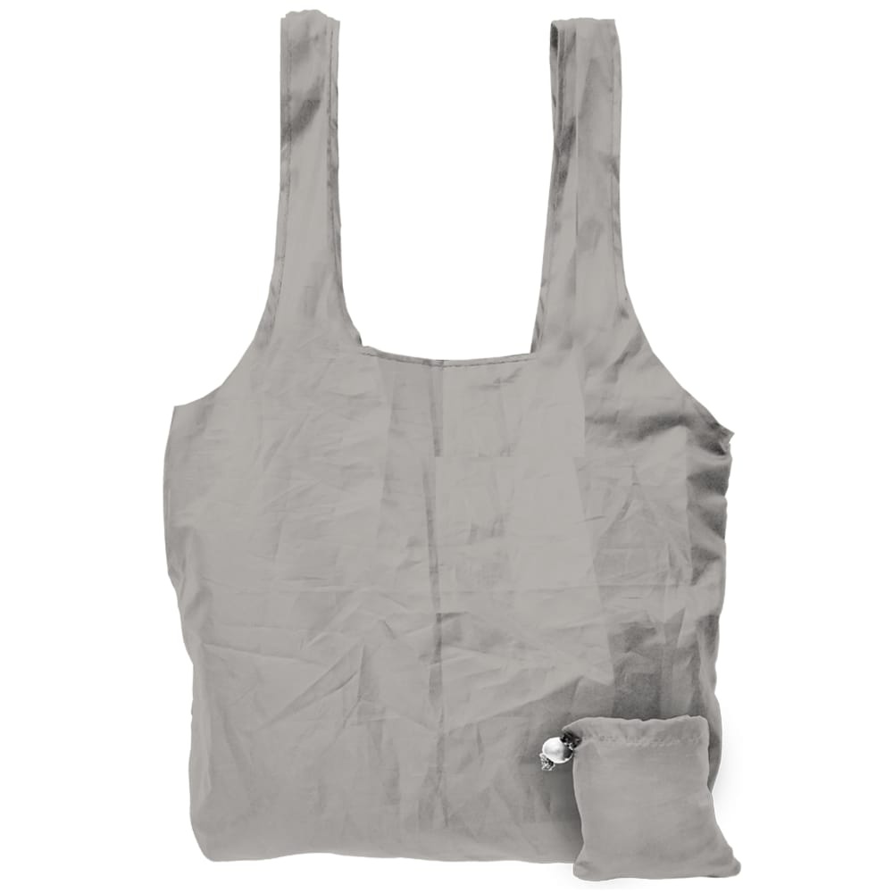 slide 1 of 1, Earth Wise Earthwise Fold-Up Pouch Reusable Bag - Gray, 1 ct