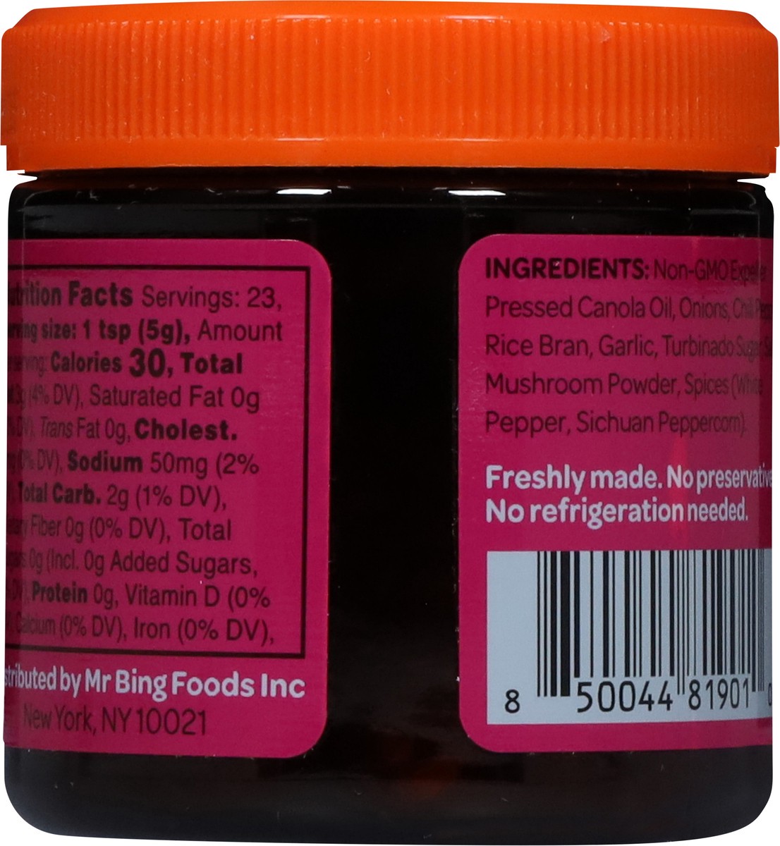 slide 8 of 14, Mr Bing Mild Chili Crisp 4 oz, 4 oz