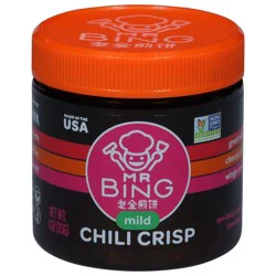 Mr Bing Mild Chili Crisp 4 oz