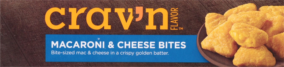 slide 4 of 9, Crav'n Flavor Macaroni & Cheese Bites 8 oz, 8 oz