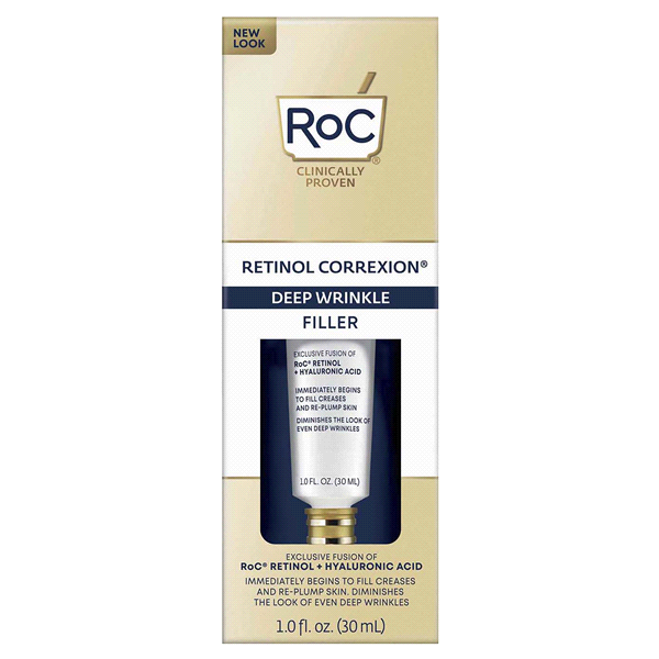 slide 1 of 1, RoC Retinol Correxion Deep Wrinkle Filler, 1 oz