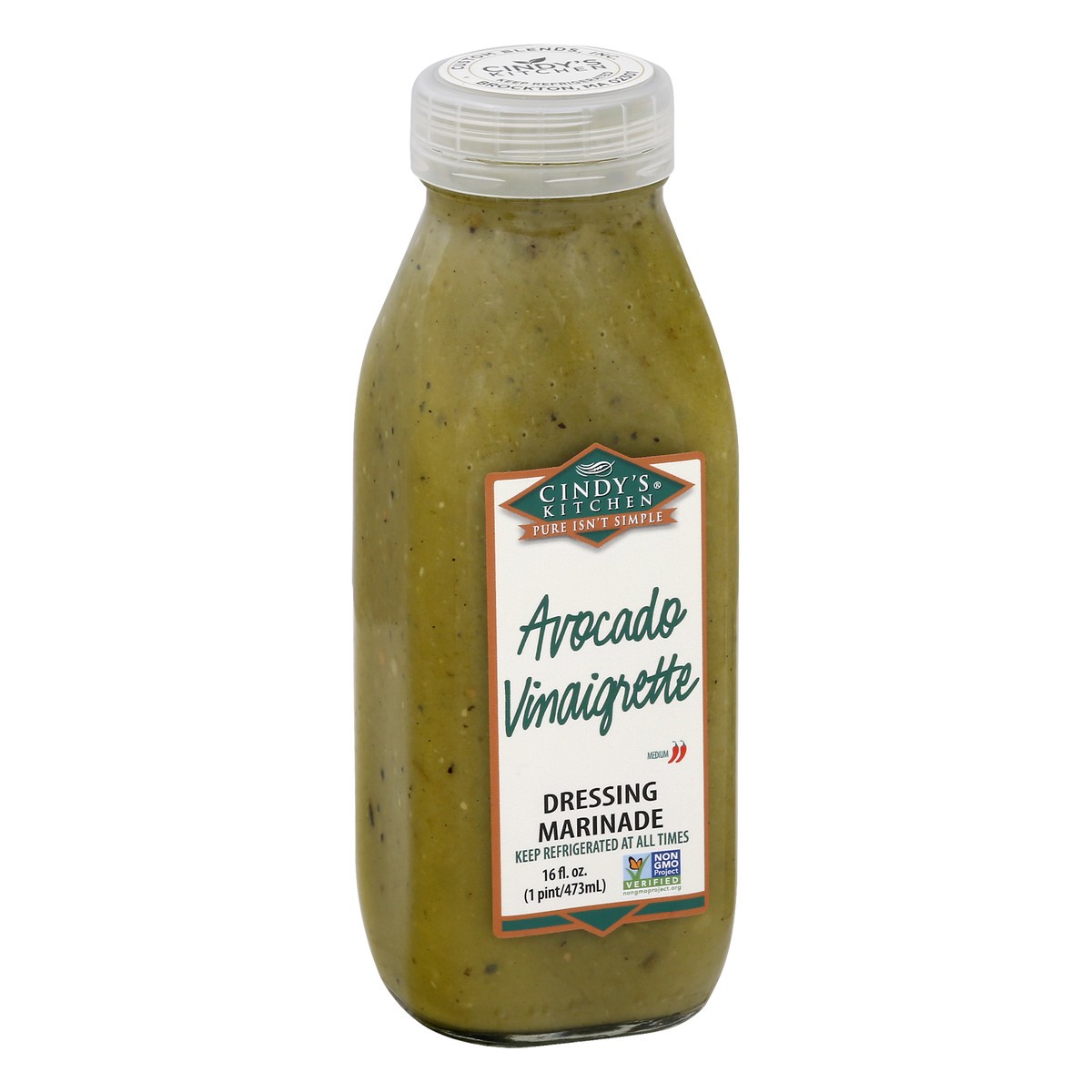 slide 2 of 9, Cindy's Kitchen Medium Avocado Vinaigrette Dressing Marinade 16 oz, 16 oz