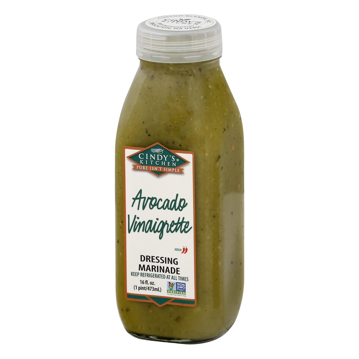 slide 3 of 9, Cindy's Kitchen Medium Avocado Vinaigrette Dressing Marinade 16 oz, 16 oz