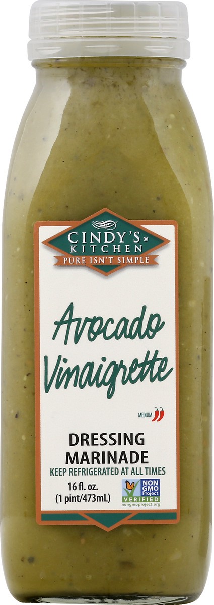 slide 6 of 9, Cindy's Kitchen Medium Avocado Vinaigrette Dressing Marinade 16 oz, 16 oz