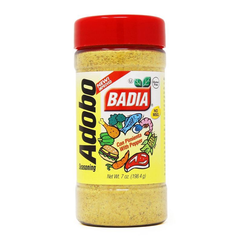 slide 1 of 3, Badia Adobo Seasoning with Pepper, 7 oz