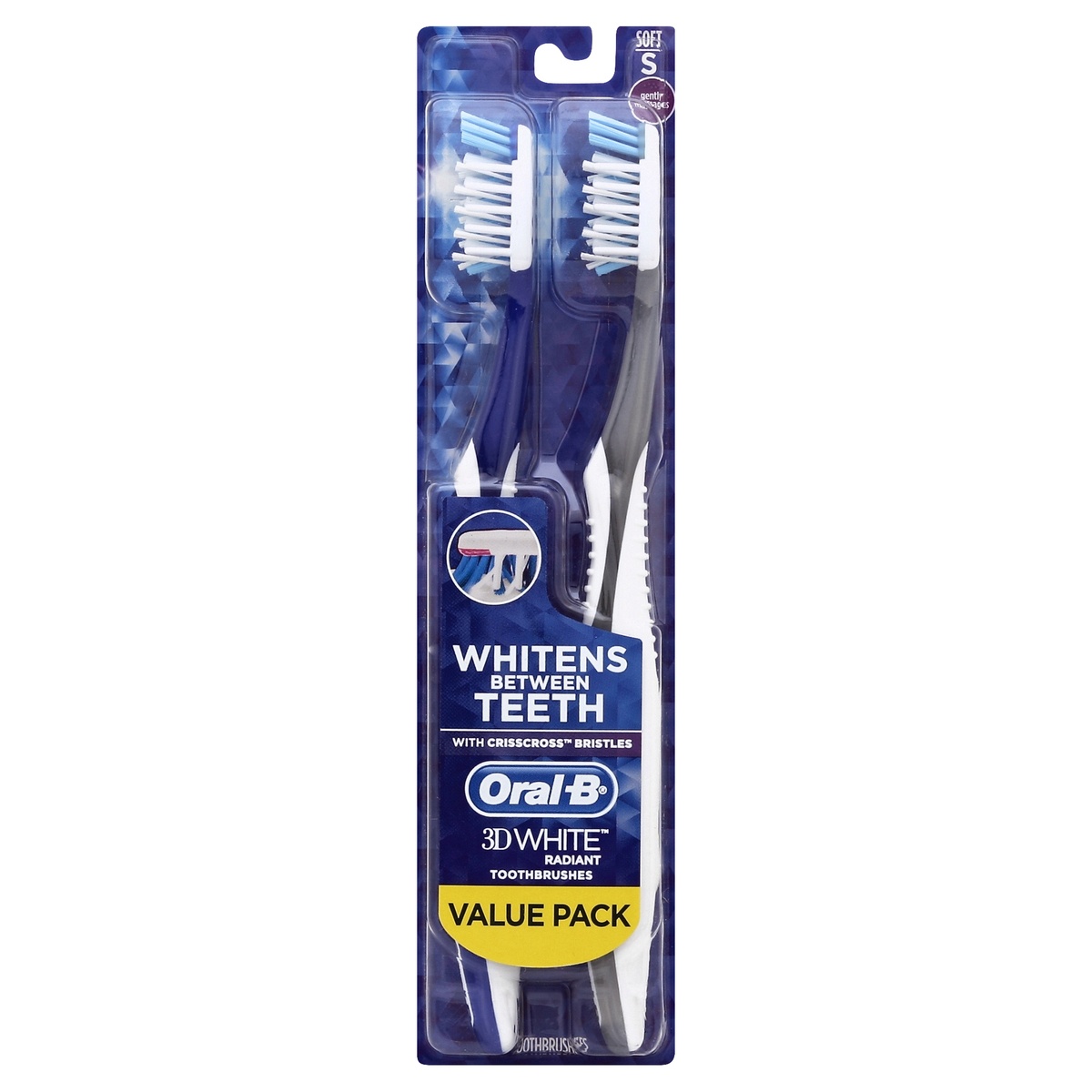 slide 1 of 2, Oral-B Toothbrushes 2 ea, 2 ct