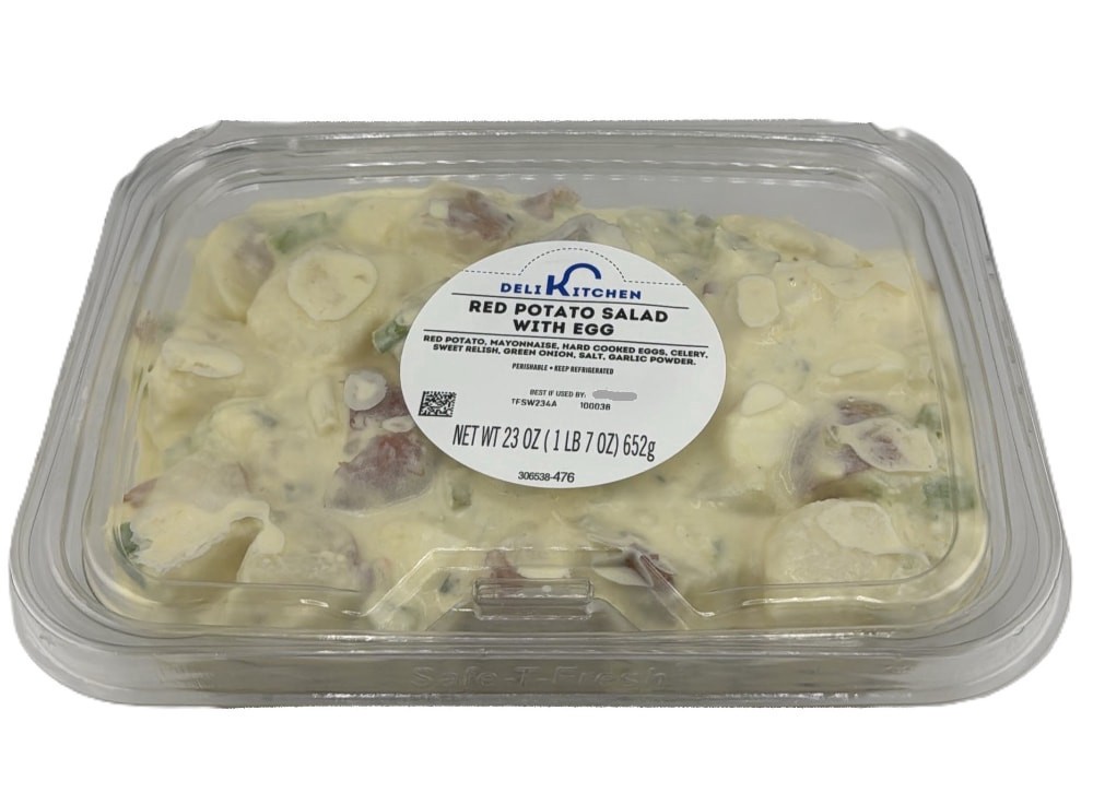 slide 1 of 1, Deli Kitchen Red Potato Salad With Eggs, 23 oz