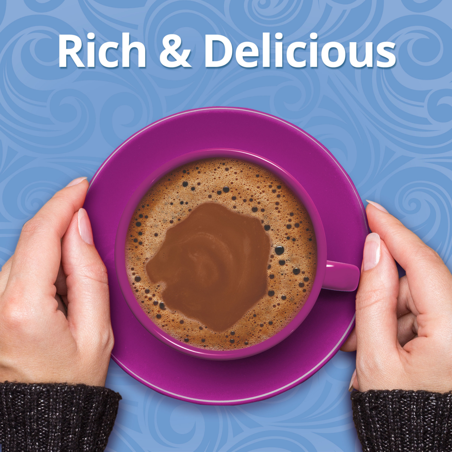 slide 4 of 4, Swiss Miss Dark Chocolate Hot Cocoa Mix - 8 ct, 8 ct; 1.25 oz