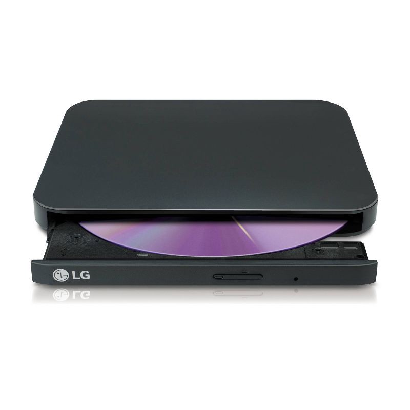 slide 3 of 3, LG Electronics LG 8x Portable External DVD/RW Drive - Black (SP80), 1 ct