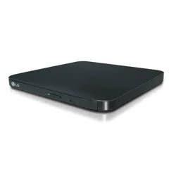 LG Electronics LG 8x Portable External DVD/RW Drive - Black (SP80)