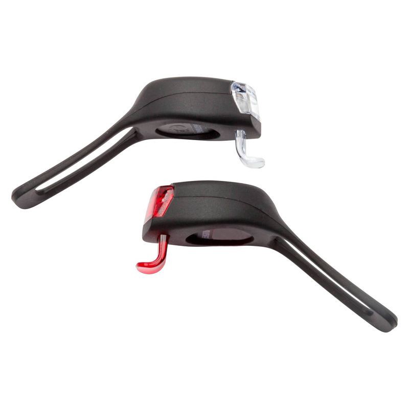 slide 2 of 10, Schwinn Quick Wrap Bike Lights 2LED - Black, 1 ct