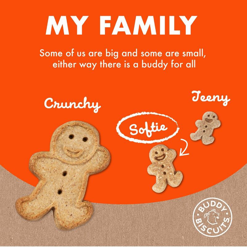 slide 9 of 11, Buddy Biscuits Peanut Butter Soft and Chewy Dog Treats - 6oz, 6 oz