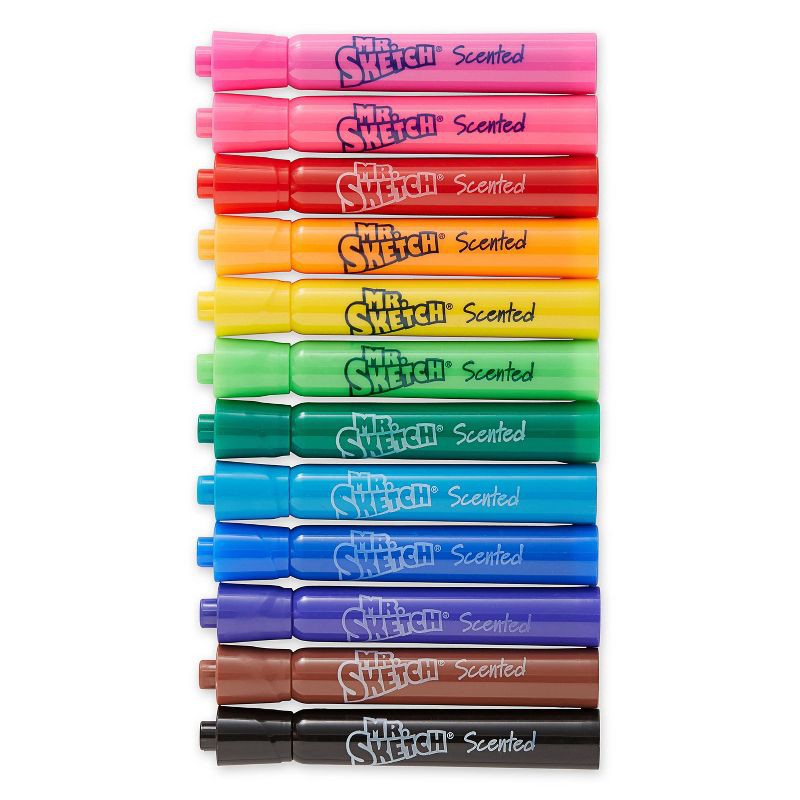 slide 6 of 6, Mr. Sketch 12pk Scented Markers Chisel Tip, 12 ct