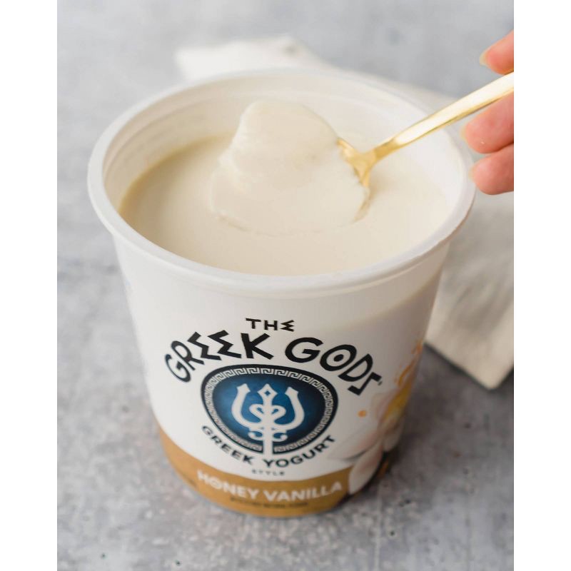 slide 2 of 7, The Greek Gods Honey Vanilla Greek Yogurt - 24oz, 24 oz