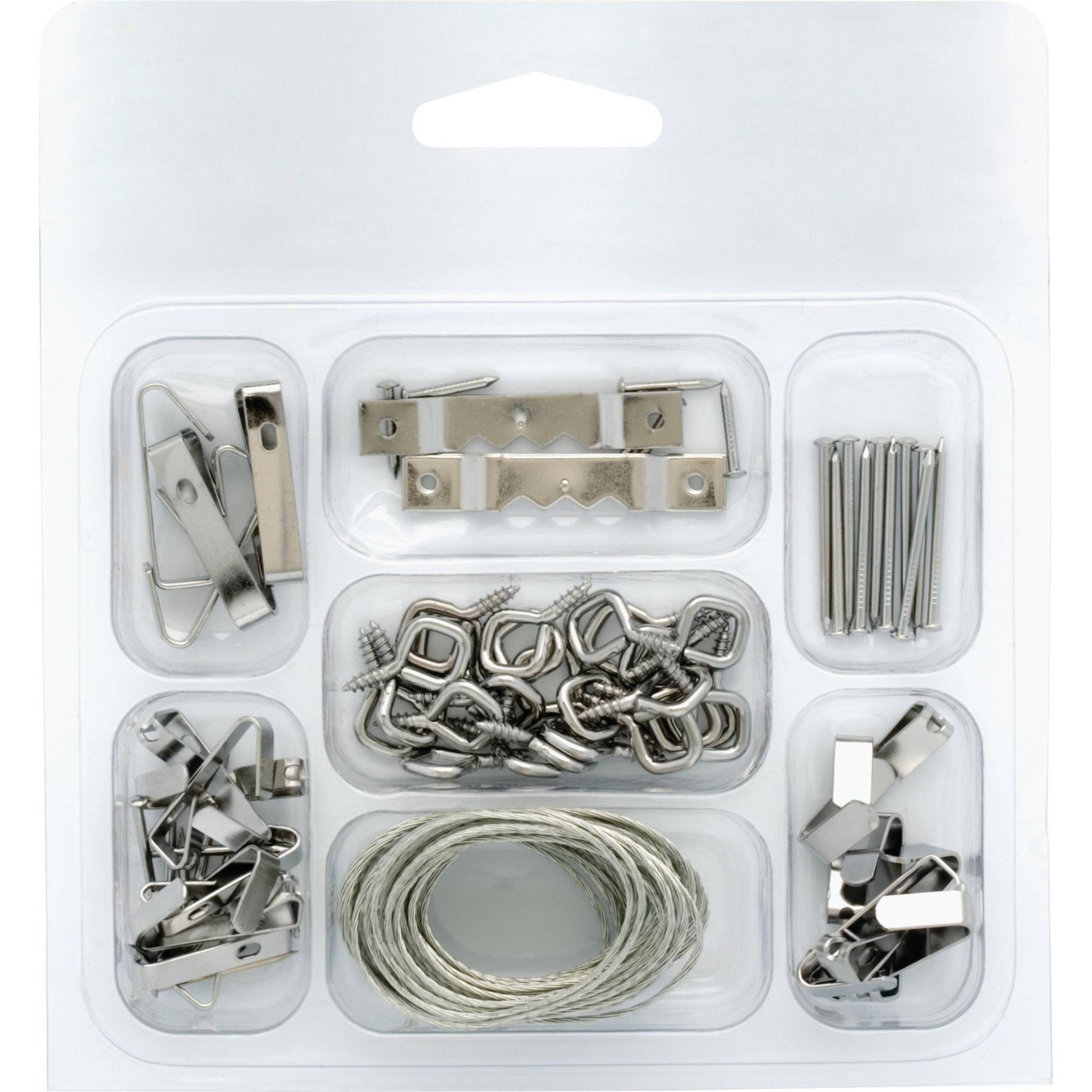 slide 1 of 3, Liberty Light/Medium Picture Hooks and Hangers Assortment, 1 ct