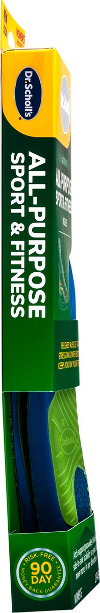 slide 4 of 5, Dr. Scholl's All-Purpose Sport & Fitness Comfort Insoles,Women's, 1 Pair, Trim to Fit, 1 ct