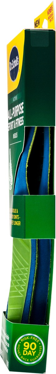 slide 3 of 5, Dr. Scholl's All-Purpose Sport & Fitness Comfort Insoles,Women's, 1 Pair, Trim to Fit, 1 ct