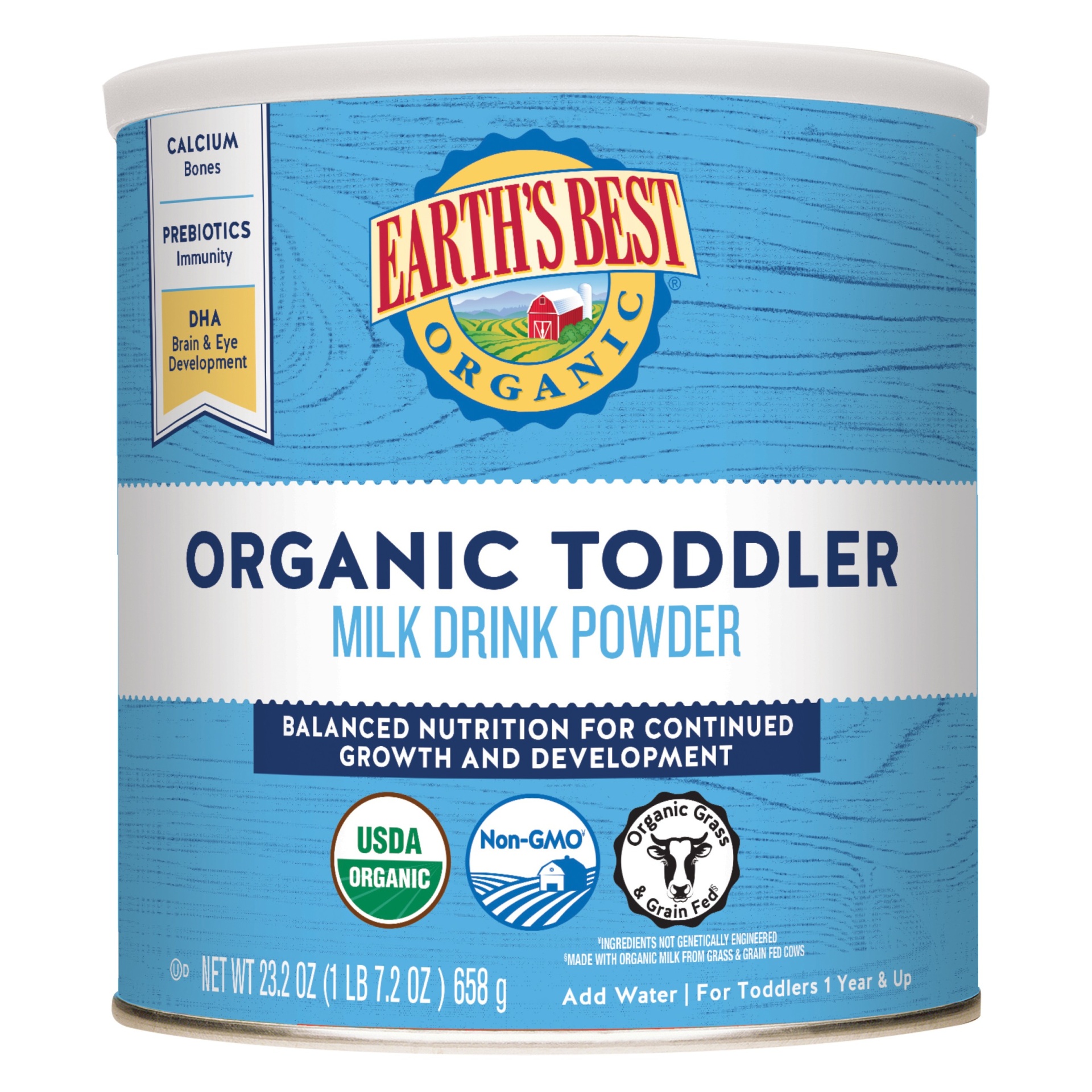 slide 1 of 3, Earth's Best Organic Powder Toddler Formula - 21oz, 21 oz