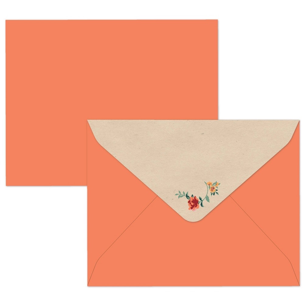 slide 3 of 3, Green Inspired 10ct Rose Arbor Thank You Cards, 10 ct