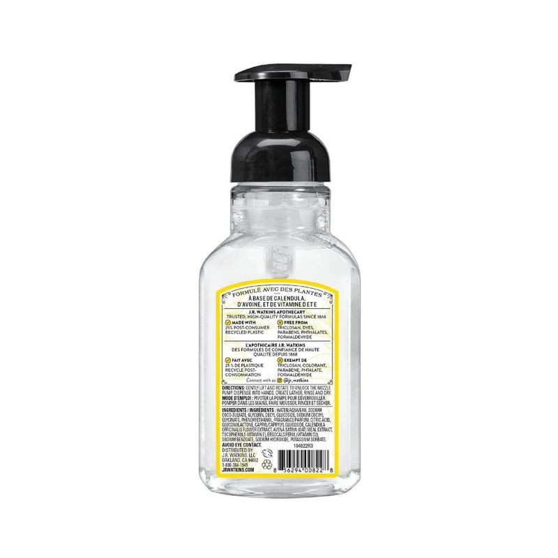 slide 3 of 4, J.R. Watkins Lemon Foaming Hand Soap - 9 fl oz, 9 fl oz