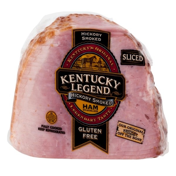 slide 1 of 1, Kentucky Legend Fully Cooked Hickory Smoked Ham Quarter Sliced, per lb