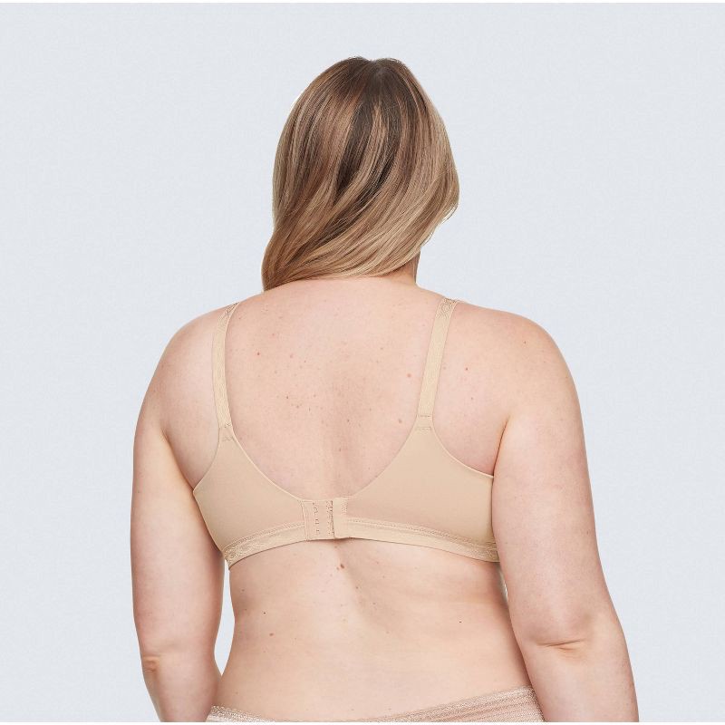 slide 2 of 5, Simply Perfect by Warner's Women's Supersoft Wirefree Bra RM1691T - 34B Butterscotch: Medium Support, Padded Cup, 1 ct