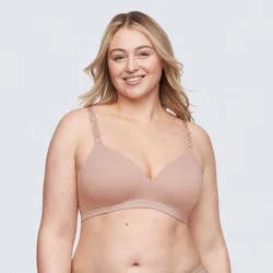 Simply Perfect by Warner's Women's Supersoft Wirefree Bra - Toasted Almond 38C