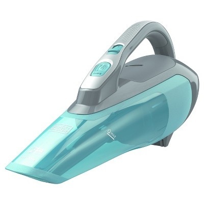 slide 1 of 7, BLACK+DECKER Wet & Dry Lithium Hand Vacuum - Titanium, 1 ct